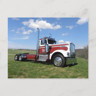 Kenworth W900A Daycab Postcard
