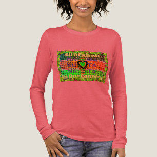 Kenya: All of Africa in One Country - Woven Flag  Tri-Blend Shirt