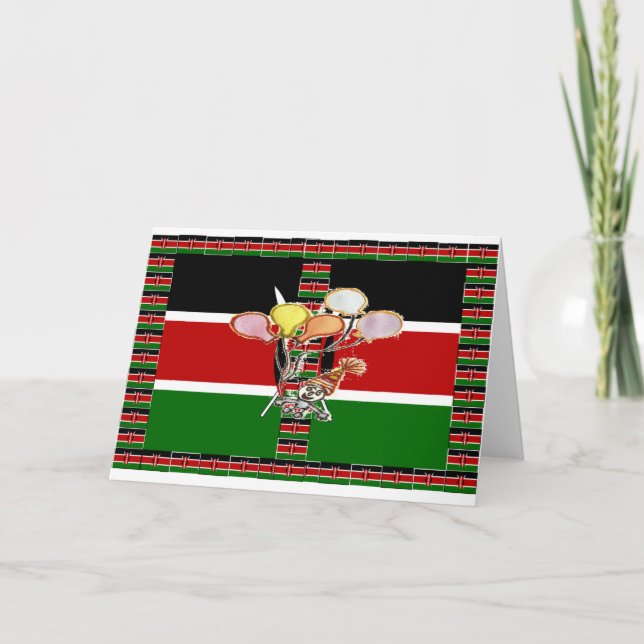 Kenya Birthday Card (Front)