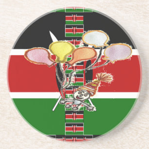 Kenya Birthday Coaster
