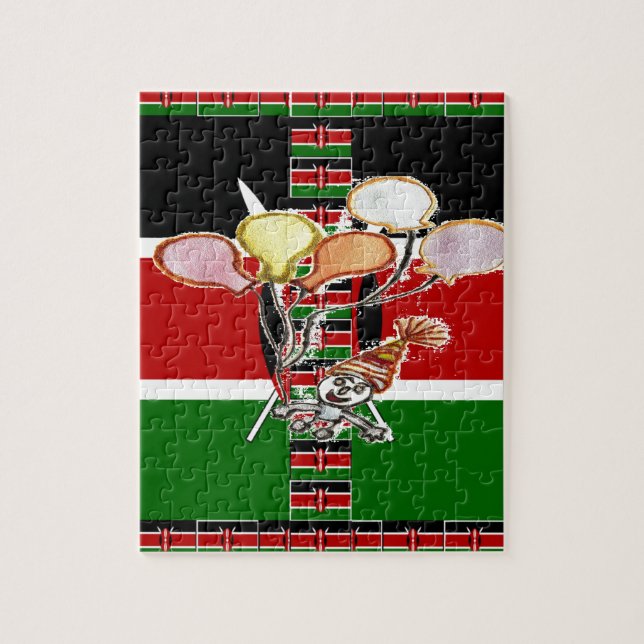 Kenya Birthday Jigsaw Puzzle (Vertical)