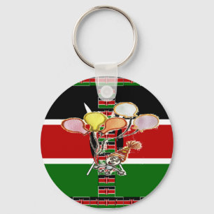Kenya Birthday Key Ring