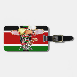 Kenya Birthday Luggage Tag