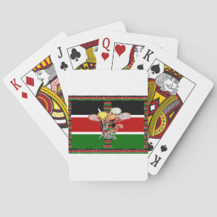 Kenya Birthday Playing Cards