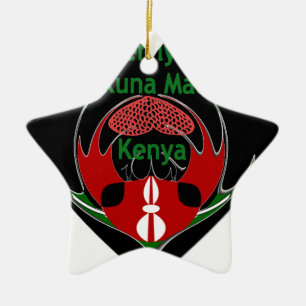 Kenya Ceramic Tree Decoration