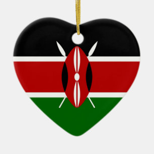 KENYA CERAMIC TREE DECORATION