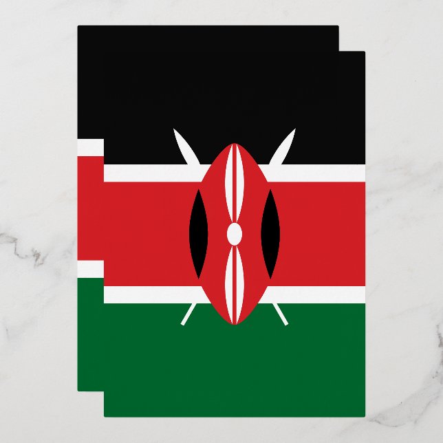 Kenya flag (Front/Back)