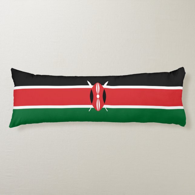 Kenya flag body cushion (Front)