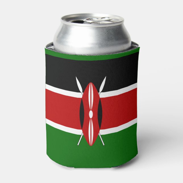 Kenya Flag Can Cooler (Can Front)