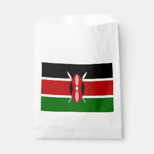 Kenya Flag Favour Bags