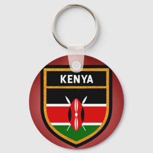 Kenya Flag Key Ring