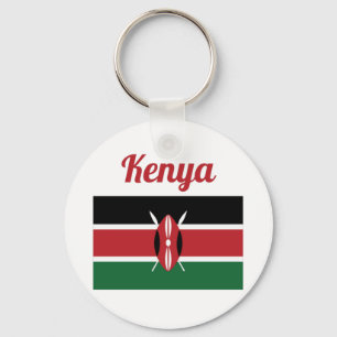 Kenya Flag Key Ring
