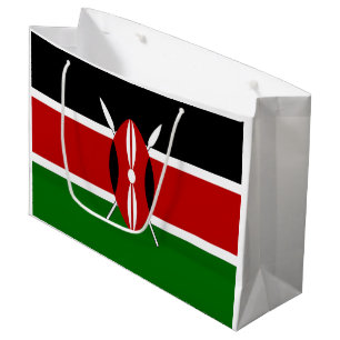 Kenya Flag Large Gift Bag