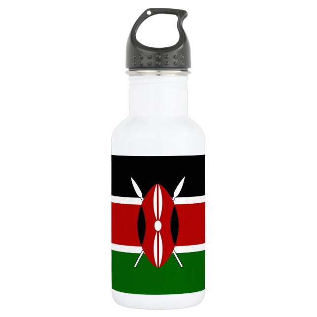 Kenya Flag Liberty Bottle (Front)