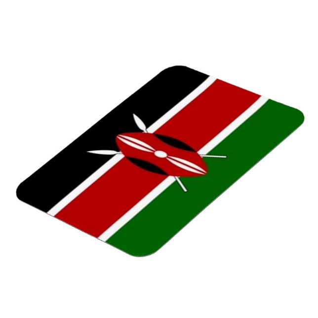 Kenya - Flag - Magnet (Left Side)