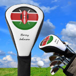 Kenya Flag & Monogrammed Golf Clubs Covers<br><div class="desc">GOLF Head Covers: Kenya & Kenyan Flag monogrammed name,  golf games - love my country,  travel,  holiday,  golfing patriots / sport fans</div>