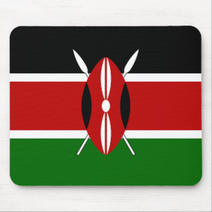 Kenya Flag Mouse Pad