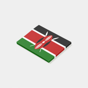 Kenya Flag Post-it Notes