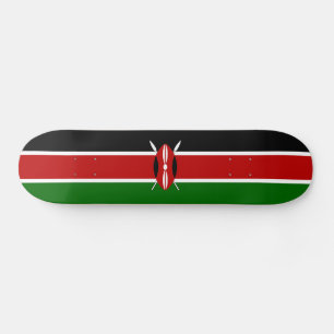 Kenya Flag Skateboard
