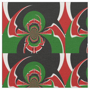 Kenya Hakuna Matata combed cotton Fabric