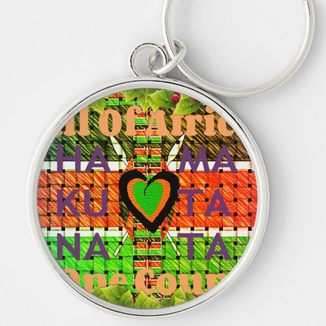 Kenya Hakuna Matata Key Ring (Front)