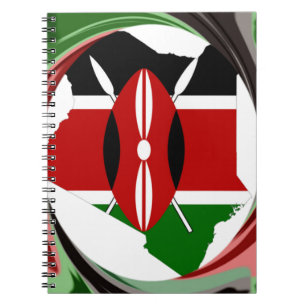 Kenya Hakuna Matata Spiral Notebook