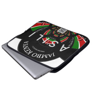 Kenya Heritage: Asili (Origin)  Customisable Laptop Sleeve