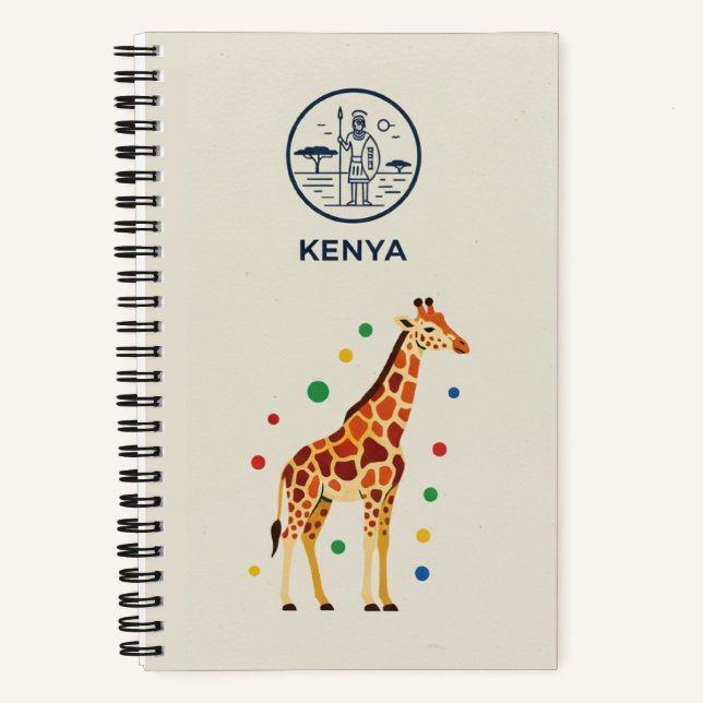 Kenya Heritage & Safari Adventure: Travel Photo  Notebook (Front)