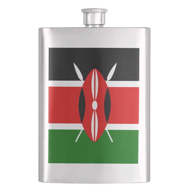Kenya Hip Flask (Front)
