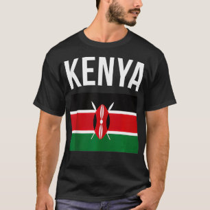 Kenya  Kenyan Flag Pride Travel Souvenir Kenya Fla T-Shirt