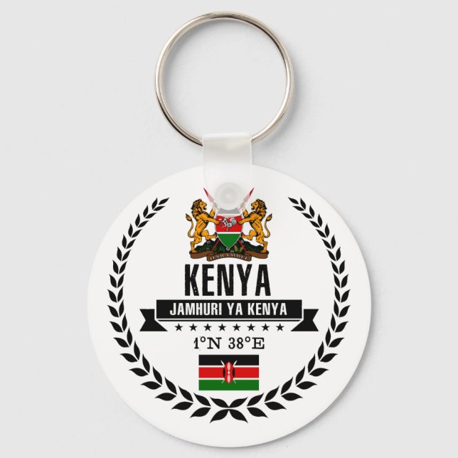 Kenya Key Ring (Front)