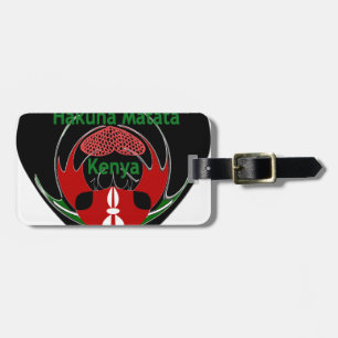 Kenya Luggage Tag