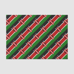 Kenya Maasai flag Bendera ya Kenya Tissue Paper