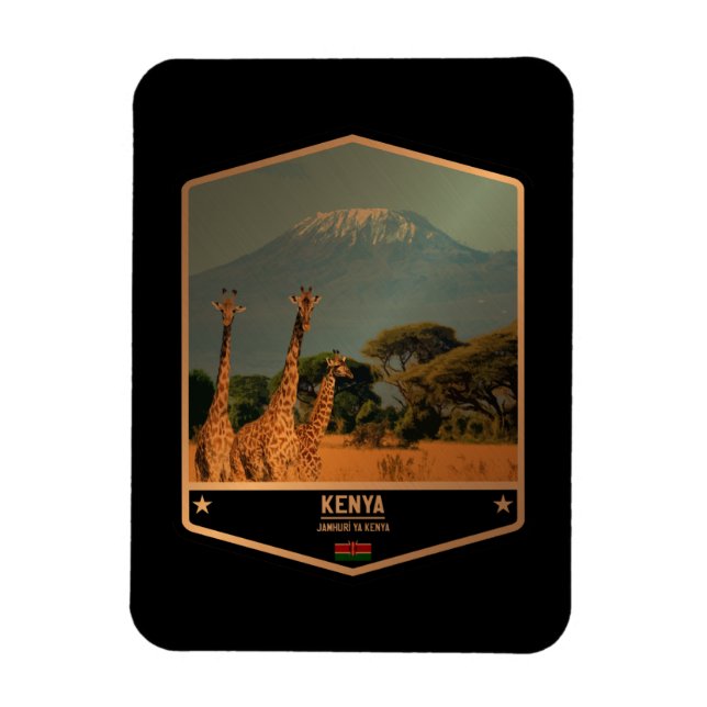 Kenya Magnet (Vertical)