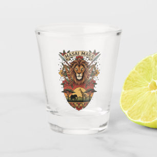 Kenya Masai Mara Shot Glass