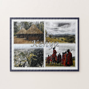 Kenya - Mosaic - Jigsaw Puzzle