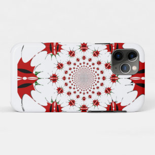 Kenya National Flag Shield Kaleidoscope Pattern  Case-Mate iPhone Case