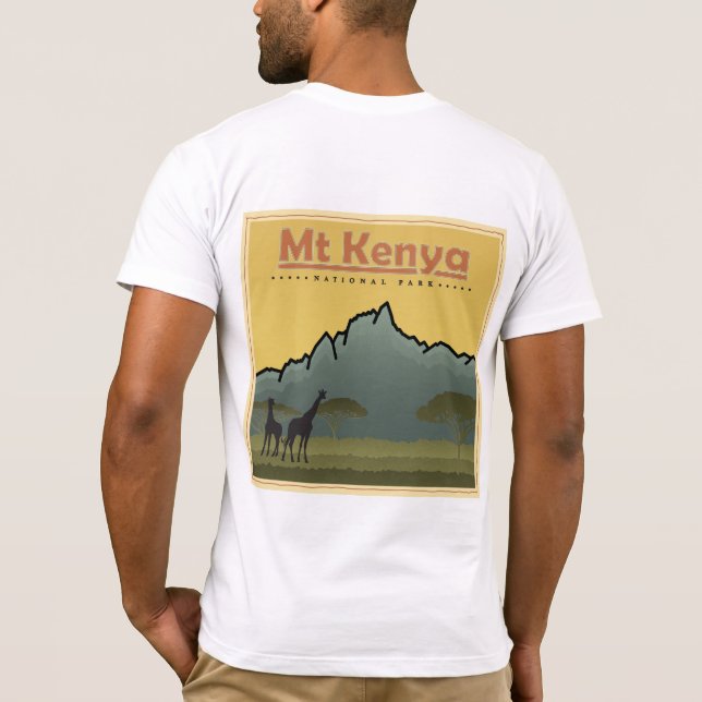 Kenya National Park T-Shirt (Back)