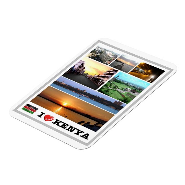 Kenya - Panorama - Magnet (Left Side)