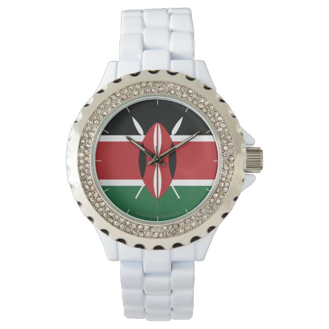 Kenya Plain Flag Watch (Front)