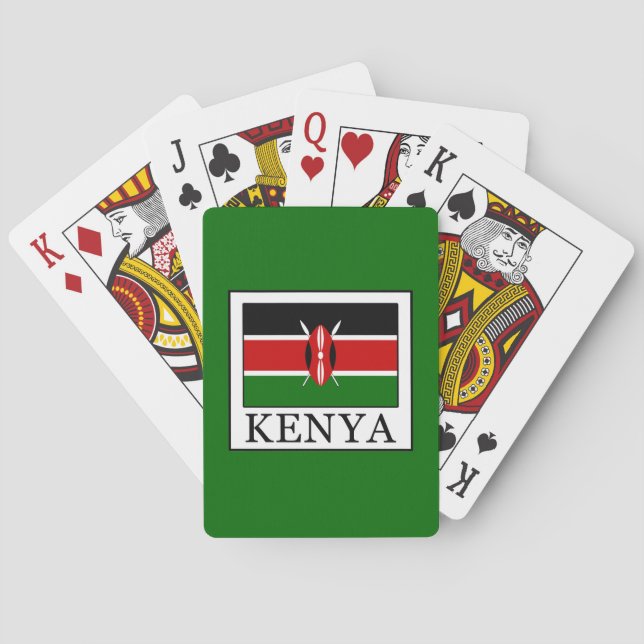 Kenya Playing Cards (Back)
