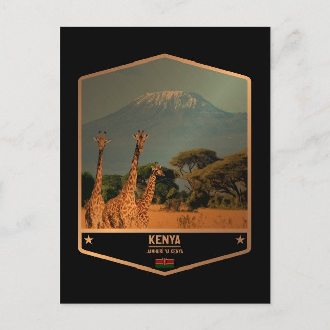 Kenya Postcard (Front)