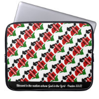 KENYA Psalm 33:12 Blessed Nation laptop