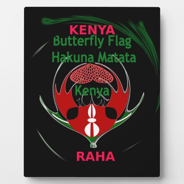 Kenya Raha Hakuna Matata.jpg Plaque (Front)
