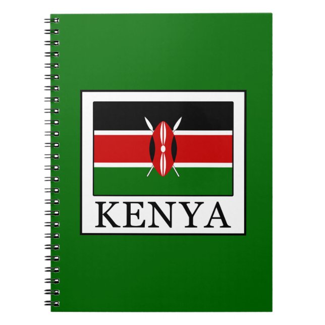 Kenya Spiral Notebook (Front)