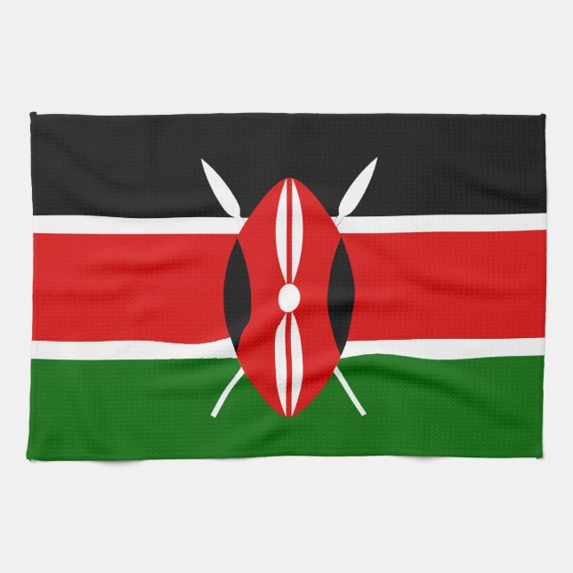 Kenya Tea Towel (Horizontal)