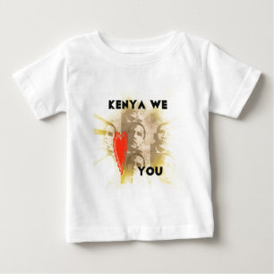 Kenya We Love You Baby T-Shirt