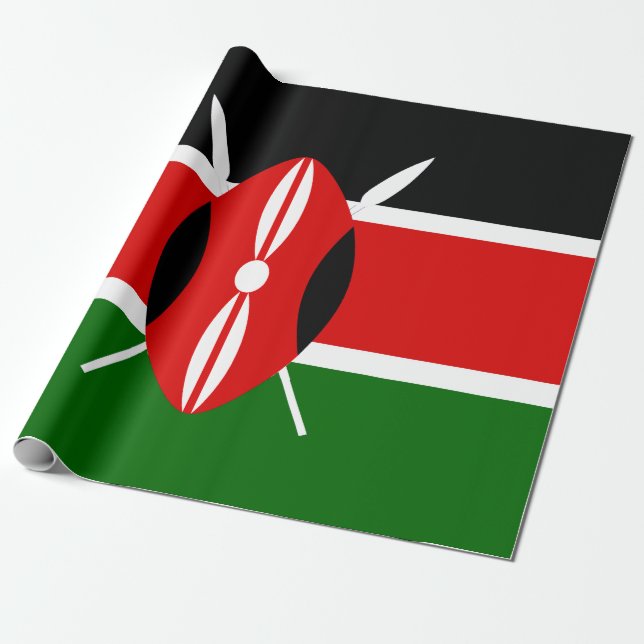 Kenya Wrapping Paper (Unrolled)