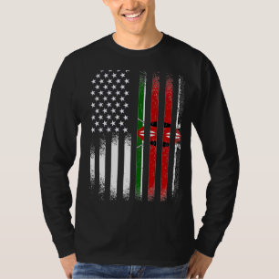 Kenyan American Heritage Month Kenya Patriot Grown T-Shirt