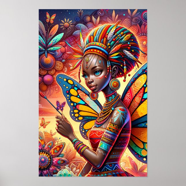 Kenyan Fairy Poster (Front)